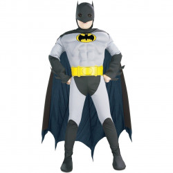 Fantasia Batman Infantil Luxo com Músculos
