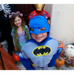 Fantasia Batman Infantil Luxo Nova