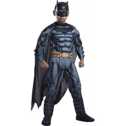 Fantasia Batman Super Herói DC Músculos Infantil