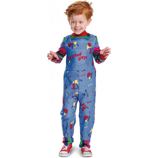 Fantasia Boneco Assassino Chucky Infantil Luxo