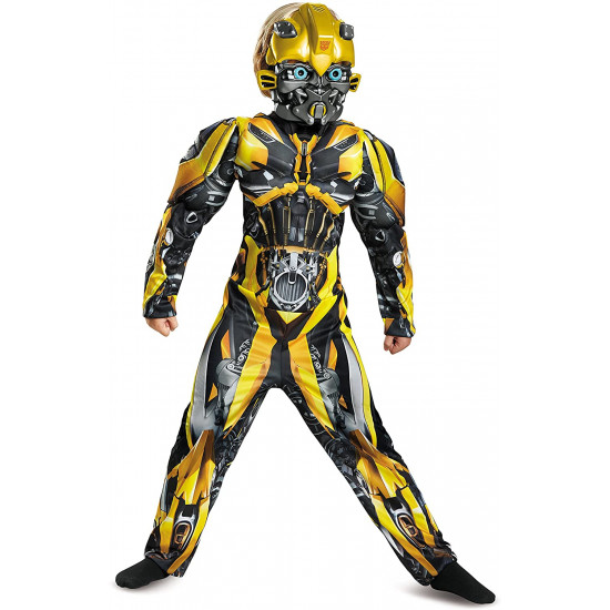 Fantasia Bumblebee Infantil Transformers A Era da Extinção Fantasia Bumblebee Infantil Transformers A Era da Extinção