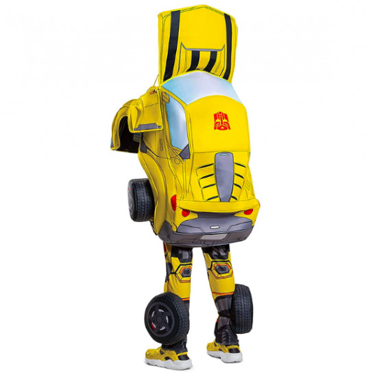 Fantasia Bumblebee Transformers Elite Infantil Carro Fantasia Bumblebee Transformers Elite Infantil Carro