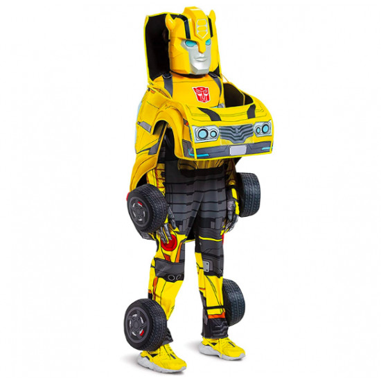 Fantasia Bumblebee Transformers Elite Infantil Carro Fantasia Bumblebee Transformers Elite Infantil Carro