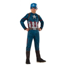 Fantasia Capitão América Guerra Civil Infantil Fantasia Capitão América Guerra Civil Infantil