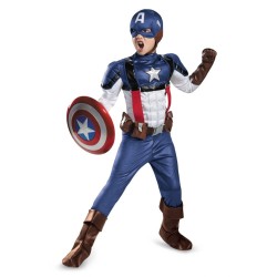 Fantasia Capitão América Infantil Prestigio Fantasia Capitão América Infantil Prestigio