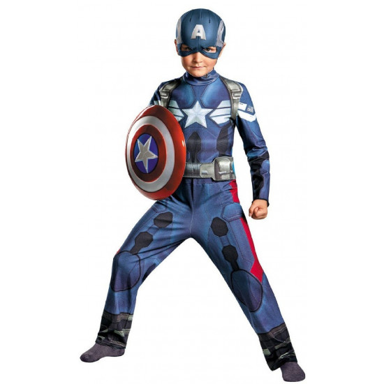 Fantasia Capitão América O Soldado do Inverno Clássico Fantasia Capitão América O Soldado do Inverno Clássico