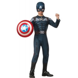 Fantasia Capitão América O Soldado do Inverno Luxo Fantasia Capitão América O Soldado do Inverno Luxo
