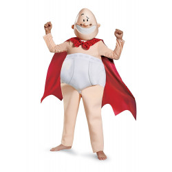 Fantasia Capitão Cueca Infantil Luxo