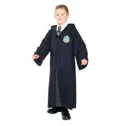 Fantasia Casa Sonserina Manto Luxo Harry Potter