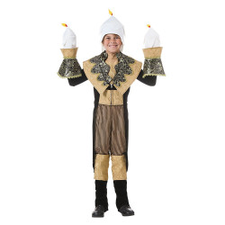 Fantasia Castiçal Lumière Bela e a Fera Infantil