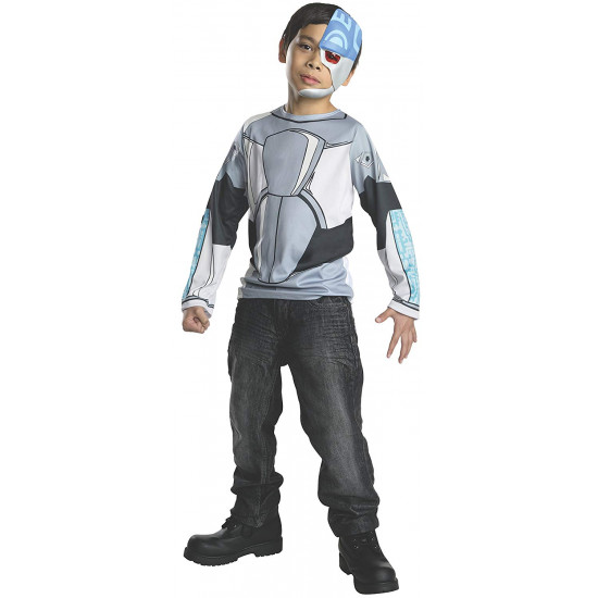 Fantasia Ciborgue Titãs Infantil Clássica