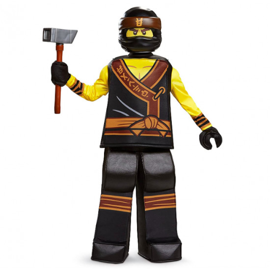 Fantasia Cole Ninjago Lego Infantil Filme Luxo Fantasia Cole Ninjago Lego Infantil Filme Luxo