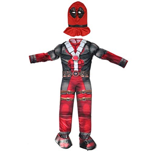Fantasia DeadPool Spandex Infantil