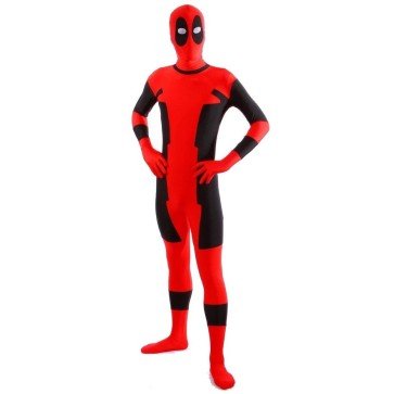 Fantasia DeadPool Spandex Infantil Clássica Fantasia DeadPool Spandex Infantil Clássica