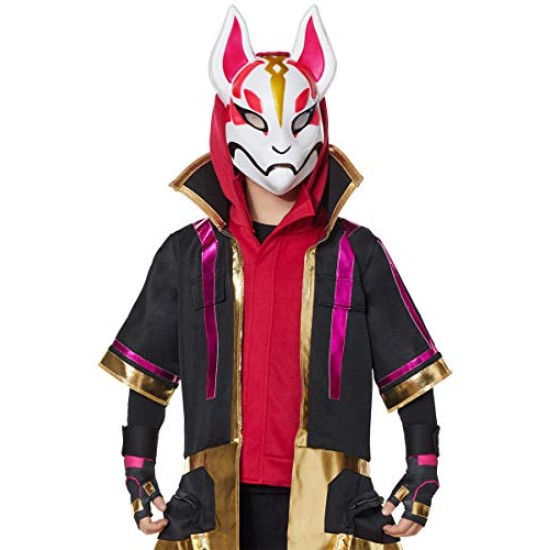 Fantasia Drift Fortnite Casaco Longo Infantil Luxo