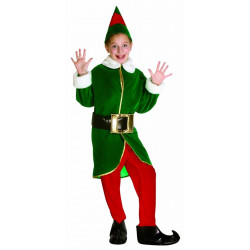 Fantasia Elfo Mágico Duende do Papai Noel Natal Infantil