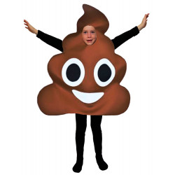 Fantasia Emoji Cocô Infantil Luxo