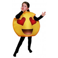 Fantasia Emoji Love Amor Infantil Luxo