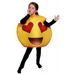 Fantasia Emoji Love Amor Infantil Luxo