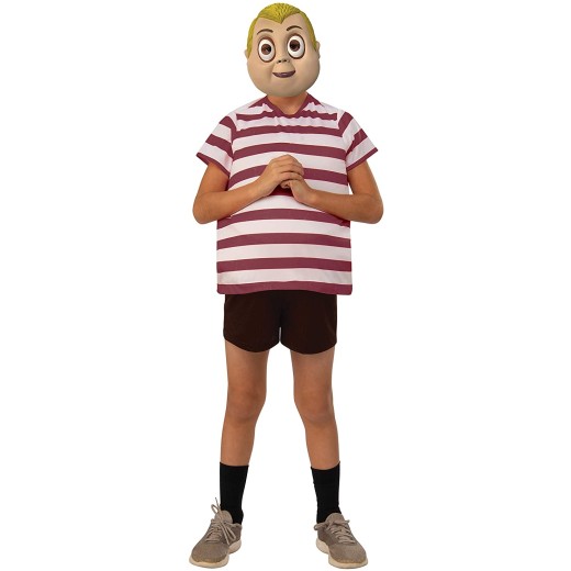 Fantasia Família Addams Pugsley Infantil Luxo Fantasia Família Addams Pugsley Infantil Luxo