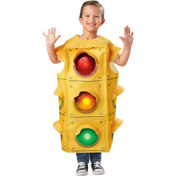 Fantasia Farol de Tráfico Luxo Infantil