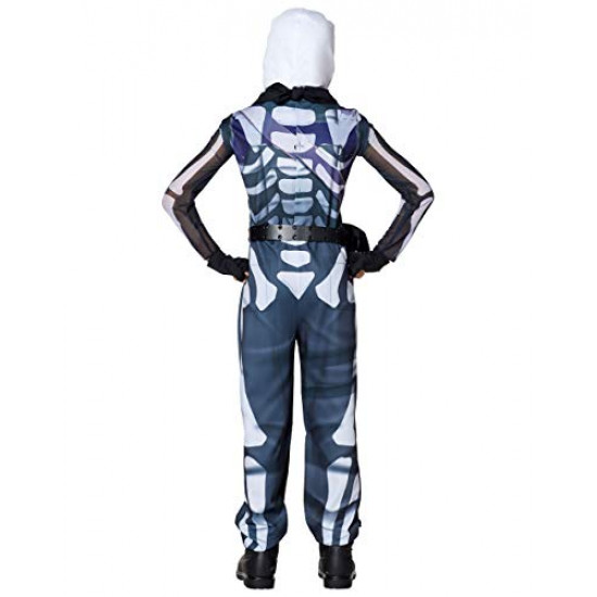 Fantasia Fortnite Skin Skull Trooper Infantil Luxo Fantasia Fortnite Skin Skull Trooper Infantil Luxo