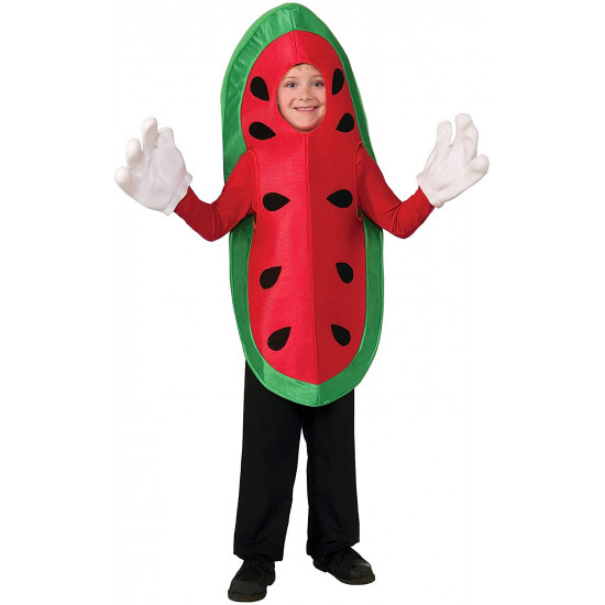 Fantasia Fruta Melancia Infantil Fantasia Fruta Melancia Infantil