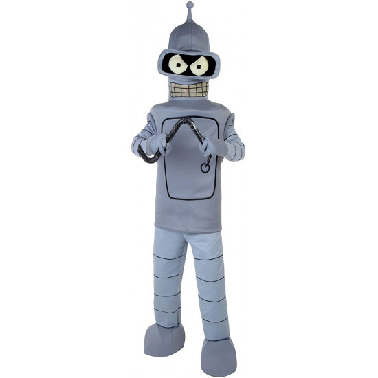 Fantasia Futurama Bender Robo Luxo Infantil Fantasia Futurama Bender Robo Luxo Infantil