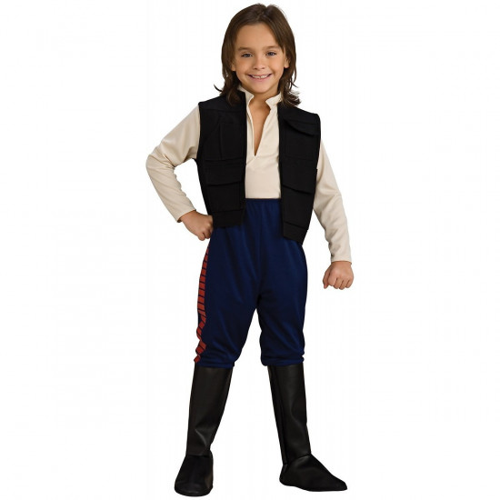 Fantasia Han Solo Star Wars Luxo Infantil Fantasia Han Solo Star Wars Luxo Infantil