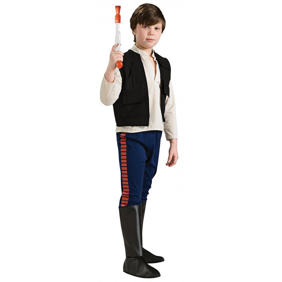 Fantasia Han Solo Star Wars Luxo Infantil Fantasia Han Solo Star Wars Luxo Infantil