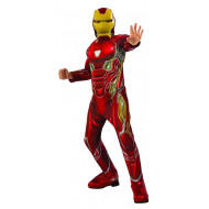 Fantasia Homem de Ferro Guerra Infinita Infantil Luxo
