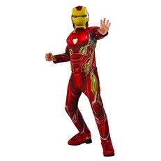 Fantasia Homem de Ferro Guerra Infinita Infantil Luxo