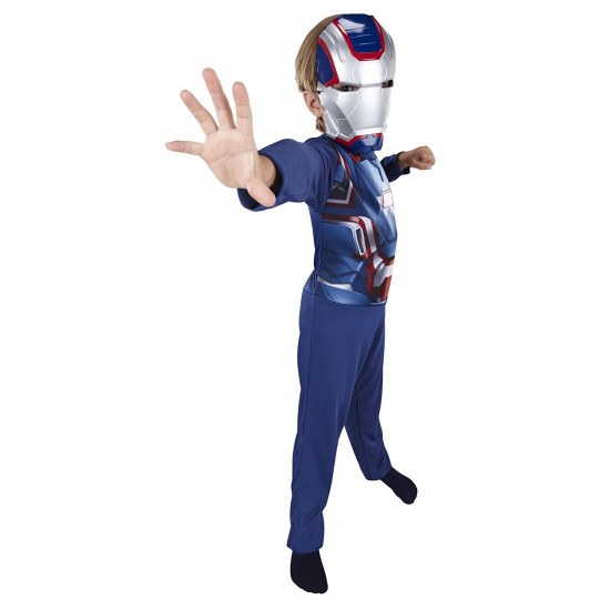 Fantasia Homem de Ferro Infantil com Músculos Patriot Fantasia Homem de Ferro Infantil com Músculos Patriot