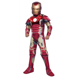 Fantasia Homem de Ferro Os Vingadores 2 Era de Ultron Musculos Infantil Fantasia Homem de Ferro Os Vingadores 2 Era de Ultron Musculos Infantil