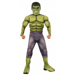 Fantasia Hulk Os Vingadores 2 Era de Ultron Músculos Infantil