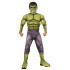 Fantasia Hulk Os Vingadores 2 Era de Ultron Músculos Infantil