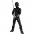 Fantasia Infantil GI Joe Snake Eyes com Músculos