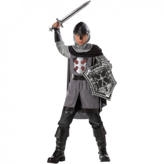 Fantasia Infantil Guerreiro Dragão Medieval 
