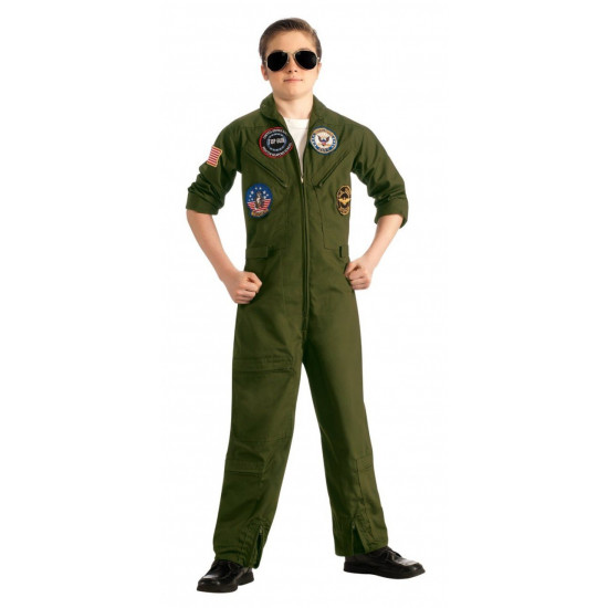 Fantasia Infantil Piloto da Força Aérea Americana Top Gun Fantasia Infantil Piloto da Força Aérea Americana Top Gun