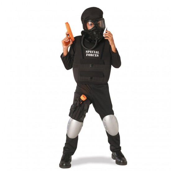 Fantasia Infantil Policial Forças Especiais Fantasia Infantil Policial Forças Especiais
