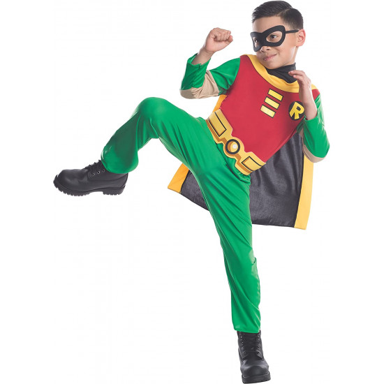 Fantasia Infantil Robin Jovens Teen Titans Fantasia Infantil Robin Jovens Teen Titans