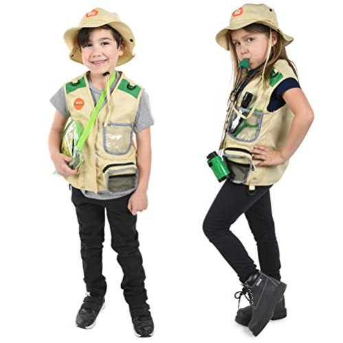 Fantasia Infantil Safári Explorador Luxo Fantasia Infantil Safári Explorador Luxo