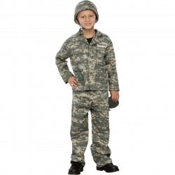 Fantasia Infantil Soldado do Exército Clássica