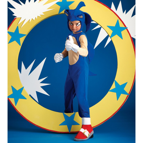 Fantasia Infantil Sonic the Hedgehog Luxo