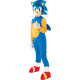 Fantasia Infantil Sonic the Hedgehog Luxo Clássica