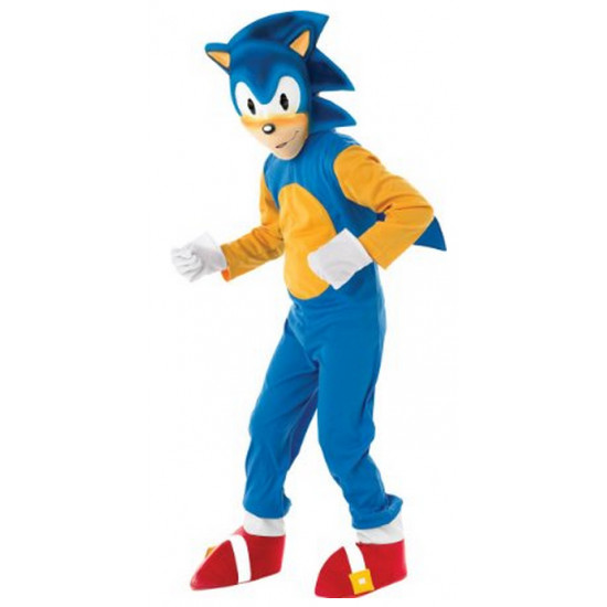 Fantasia Infantil Sonic the Hedgehog Luxo Clássica Fantasia Infantil Sonic the Hedgehog Luxo Clássica