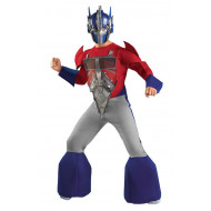 Fantasia Infantil Transformers Animado Optimus Prime Luxo