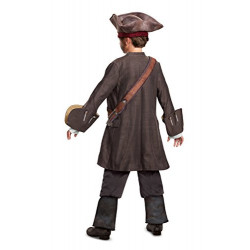 Fantasia Jack Sparrow Piratas do Caribe Elite Infantil POTC5