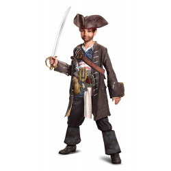 Fantasia Jack Sparrow Piratas do Caribe Elite Infantil POTC5