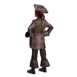 Fantasia Jack Sparrow Piratas do Caribe Luxo Infantil POTC5
